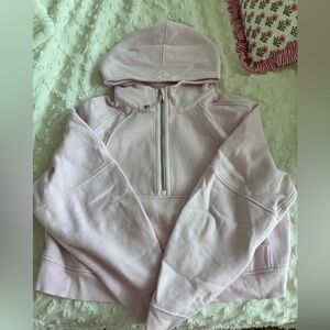 LULULEMON Half Zip Scuba MEADOWSWEET PINK